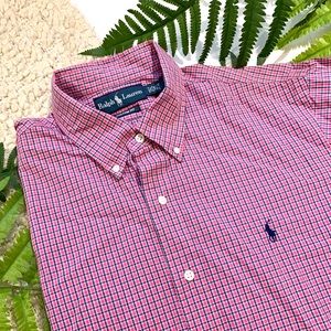 ✨ 3 for 40 ✨Ralph Lauren Plaid Button Down